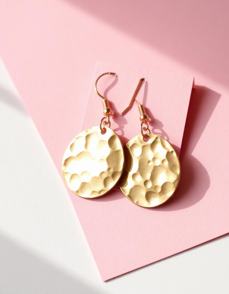Aretes Destello — Hilo & Cobre